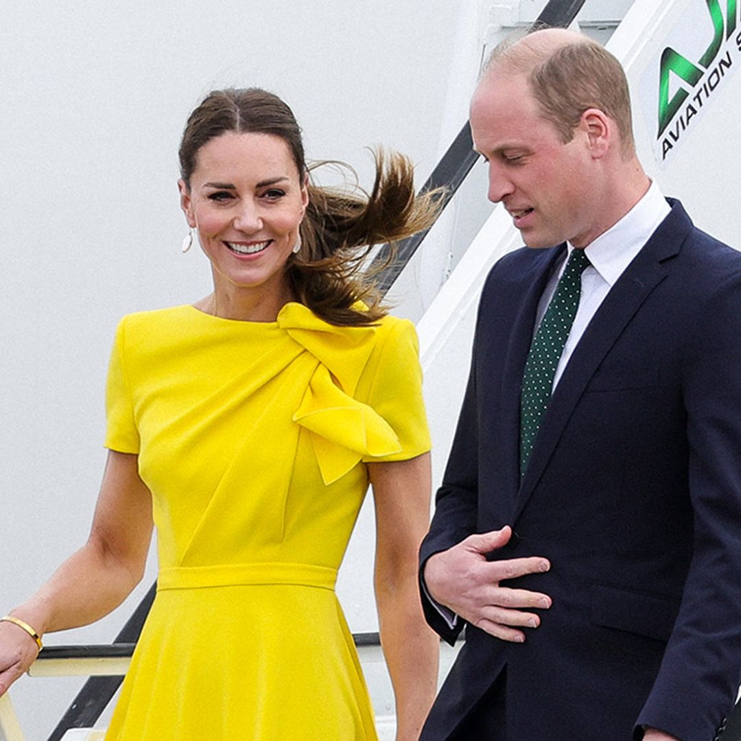 Prince William and Kate arrive in Jamaica for royal tour amid protests – best photos