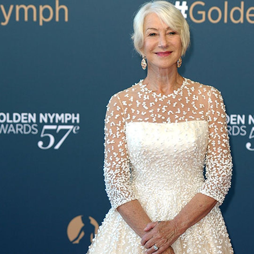 Helen Mirren wears a fairy tale Sassi Holford gown to the Festival of Television