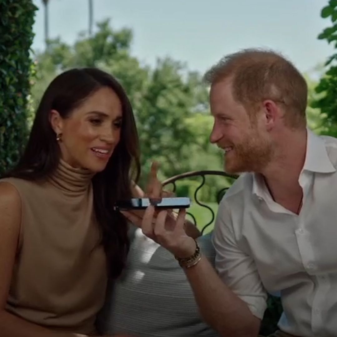 Prince Harry and Meghan Markle's romantic alfresco set-up unveiled in new home video