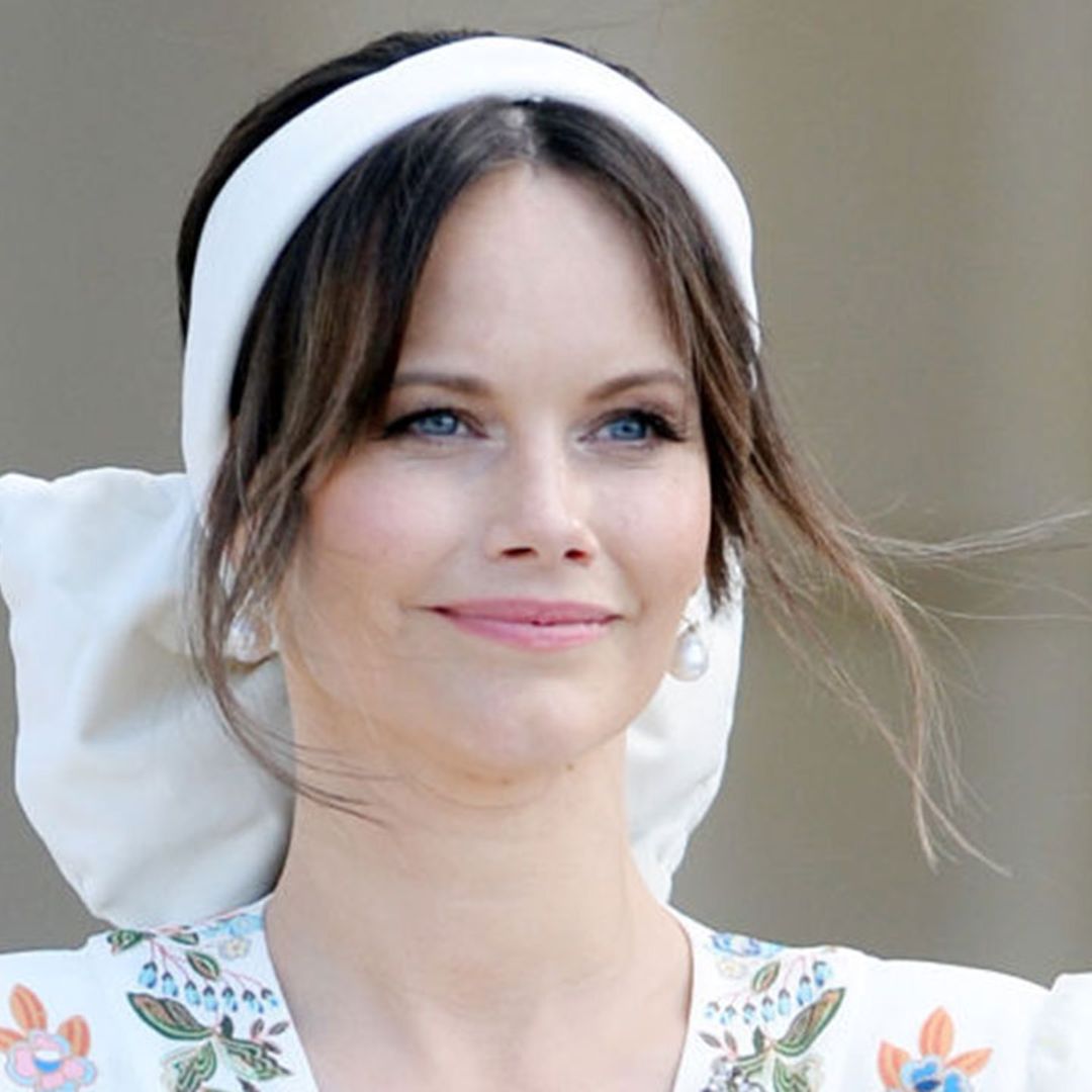 Princess Sofia of Sweden looks angelic in white at Prince Julian's christening