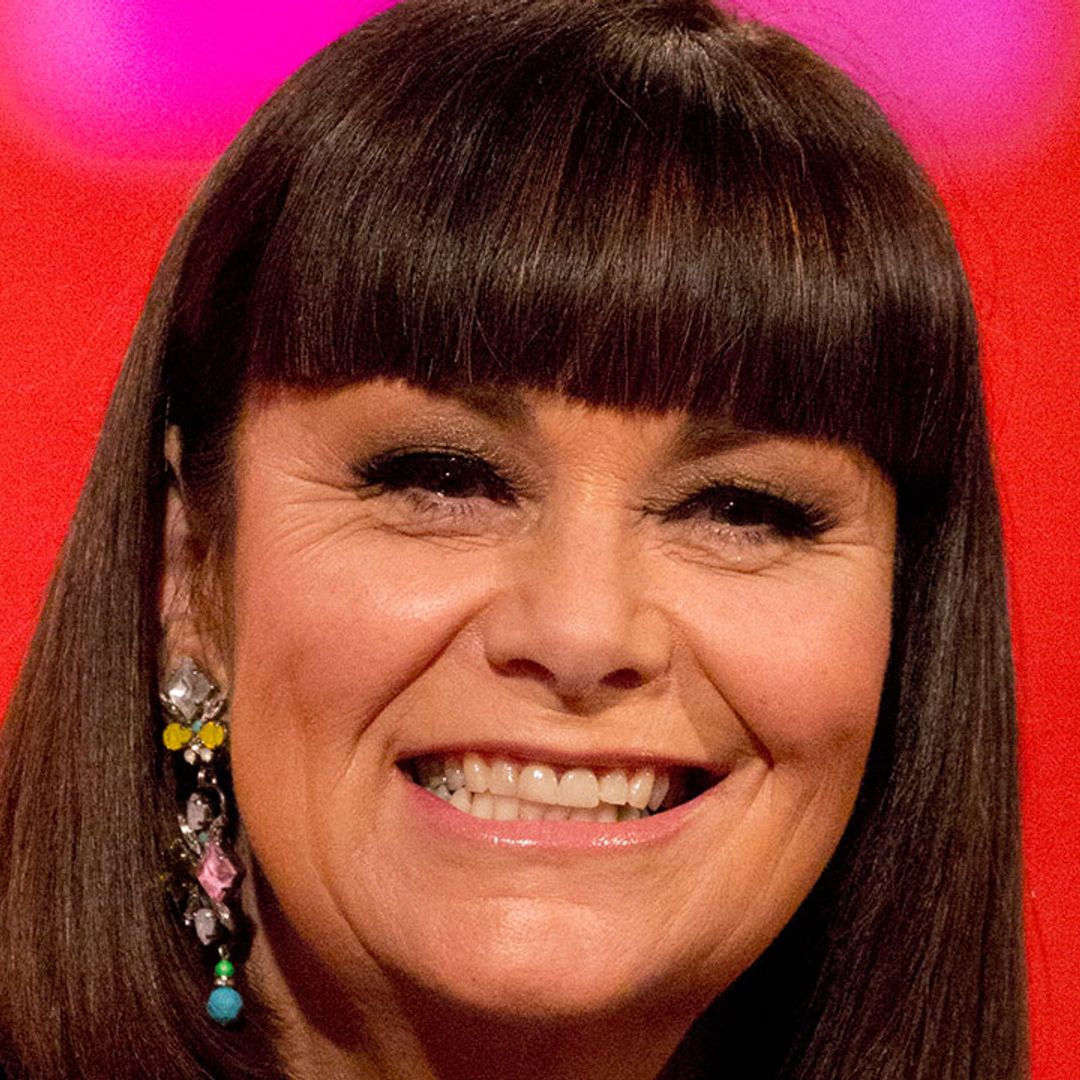 Dawn French debuts striking silver hairdo as she teases exciting news
