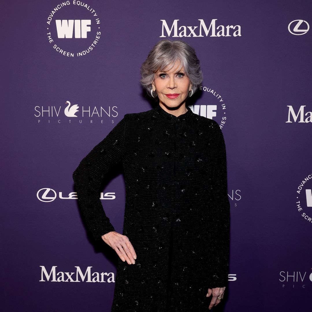 Jane Fonda attends the WIF Honors: Forging Forward Gala sponsored by Max Mara, ShivHans Pictures, Lexus and STARZ at The Beverly Hilton on October 27, 2022 in Beverly Hills, California.