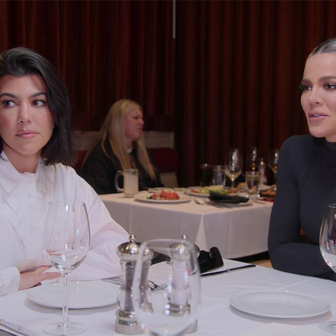 Kourtney Kardashian makes shock comment as Khloe shows off baby in new episode