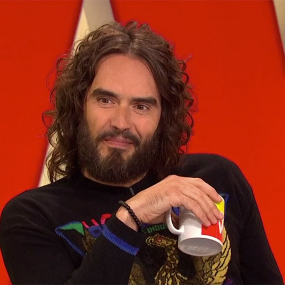 Russell Brand gives update on mum after 'terrible, terrible' car crash