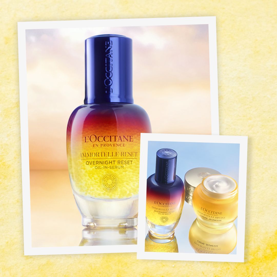 I tried L'OCCITANE's Overnight Reset Serum on my dry skin – and I can confirm it's worth the hype