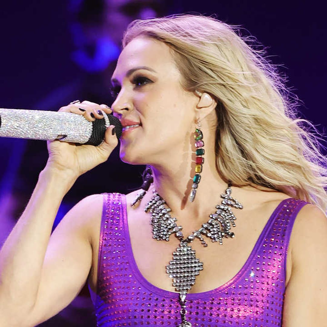 Carrie Underwood's amazing sparkly booties are 30% off just in time for party season