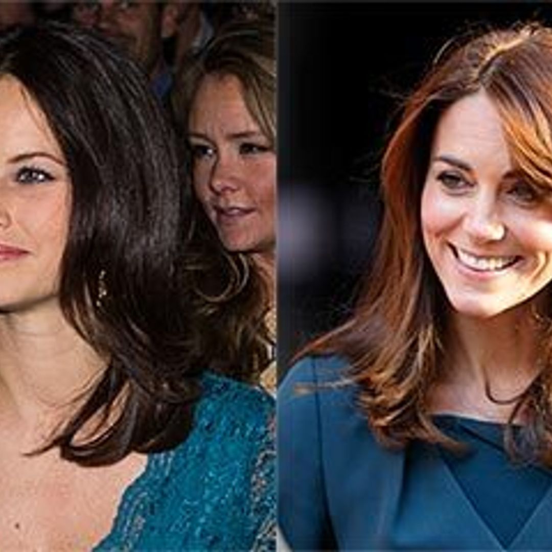 Kate Middleton sparks a royal hair trend as Princess Sofia of Sweden gets a new cut