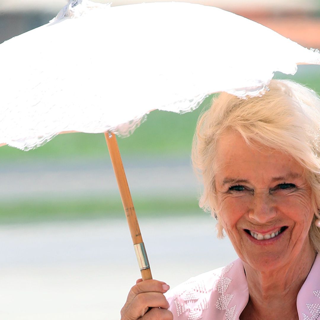 The Duchess of Cornwall just stepped out in the funkiest of shoes in Barbados