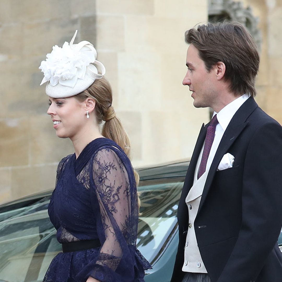 Princess Beatrice attends family wedding alongside boyfriend Edoardo Mapelli Mozzi