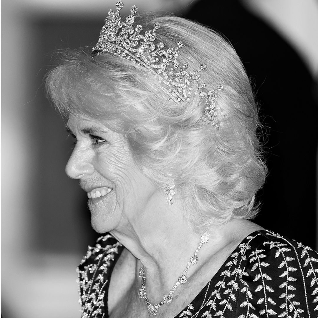 Queen Camilla marks royal first in the late Queen's £792k diamond tiara