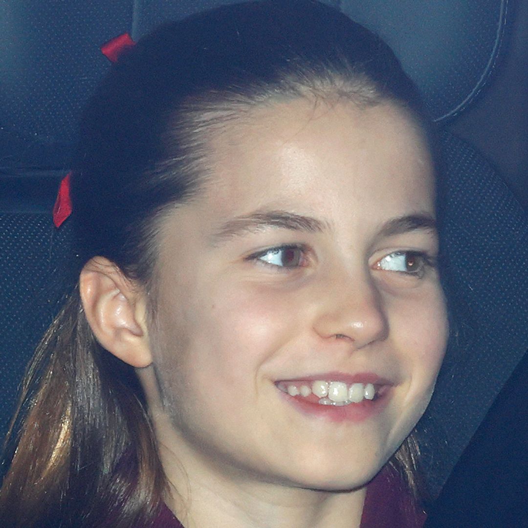 Princess Charlotte is a festive fairy in 'unfussy' ruby velvet dress