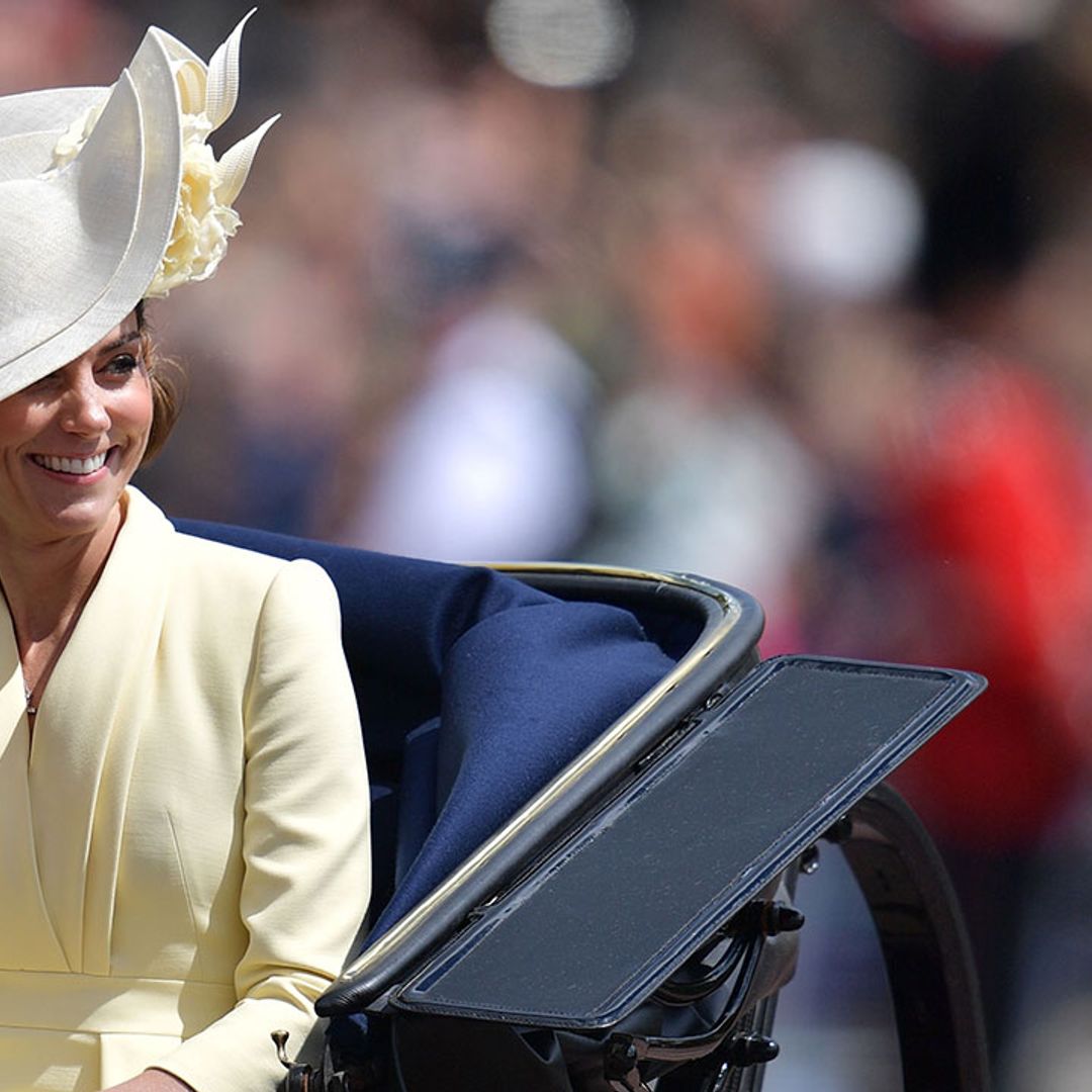 Here's why Kate Middleton didn't curtsy to the Queen at Trooping the Colour - watch video