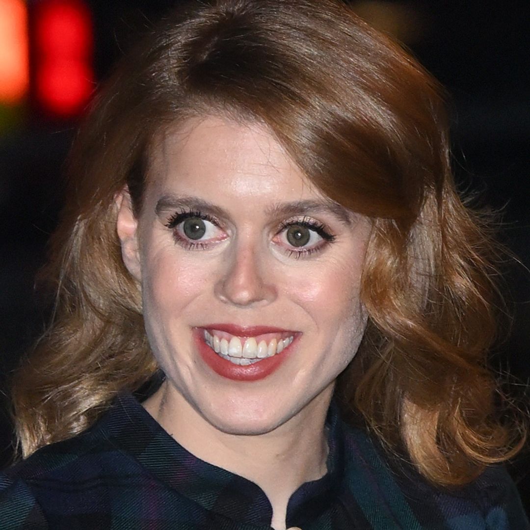 Princess Beatrice glows in new bump-friendly dress on night out