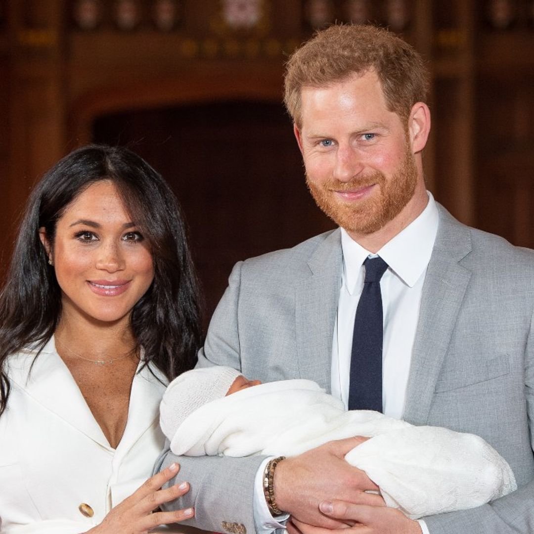 The sweet connection between Harry and Meghan's wedding and Archie's christening