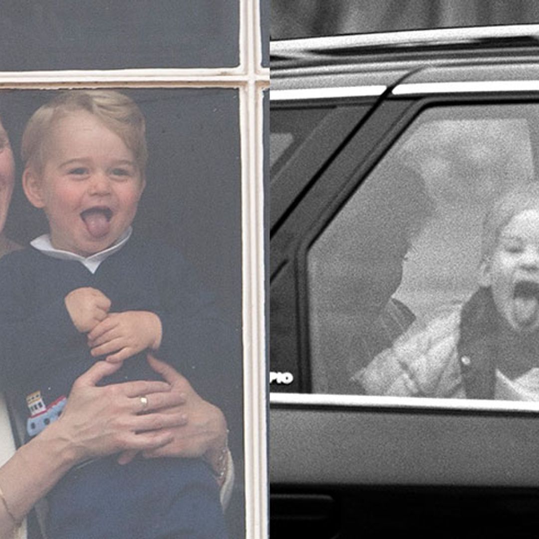 Prince George: how the little royal is taking after cheeky uncle Prince Harry!
