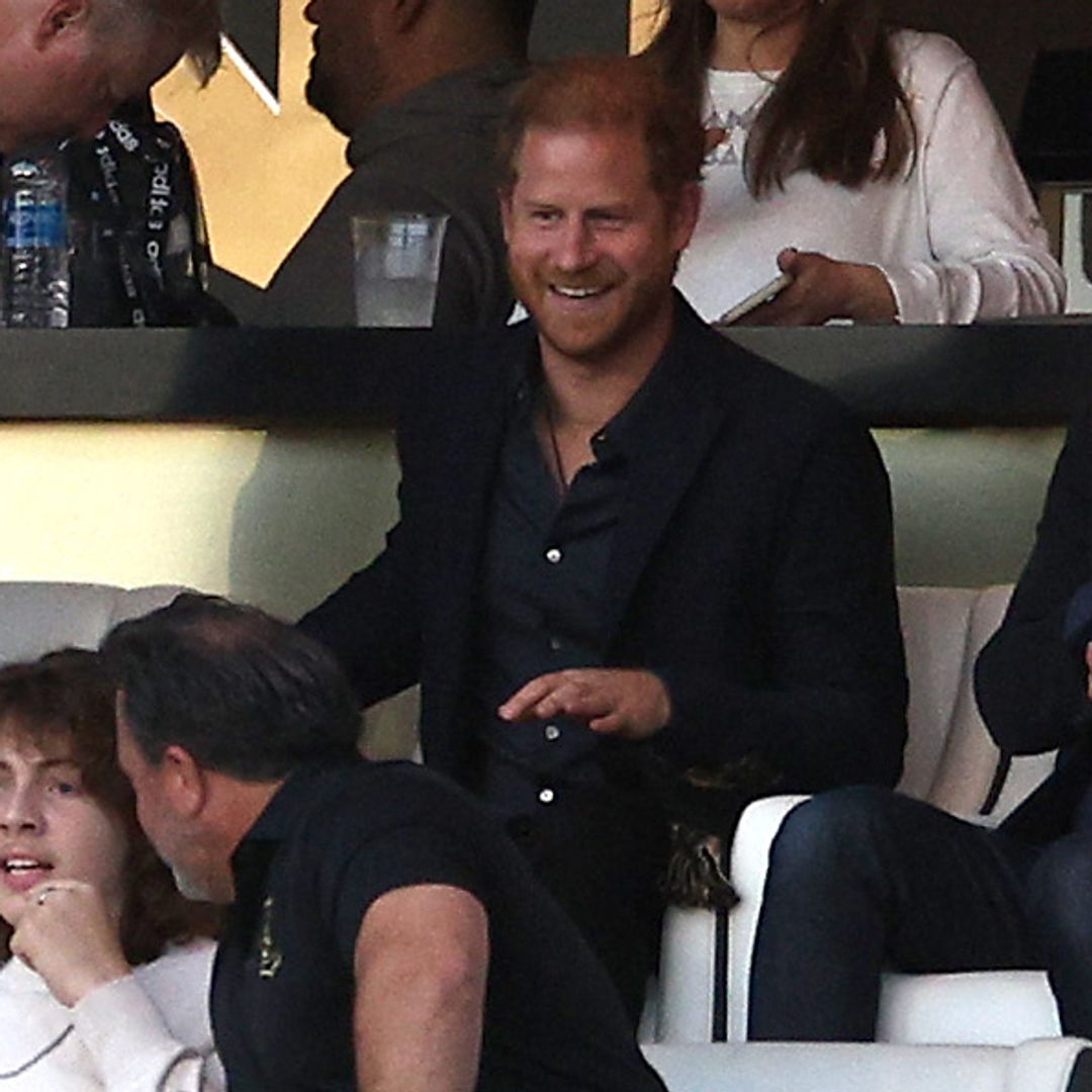 Prince Harry supports David Beckham's football team as Meghan Markle misses out despite invite