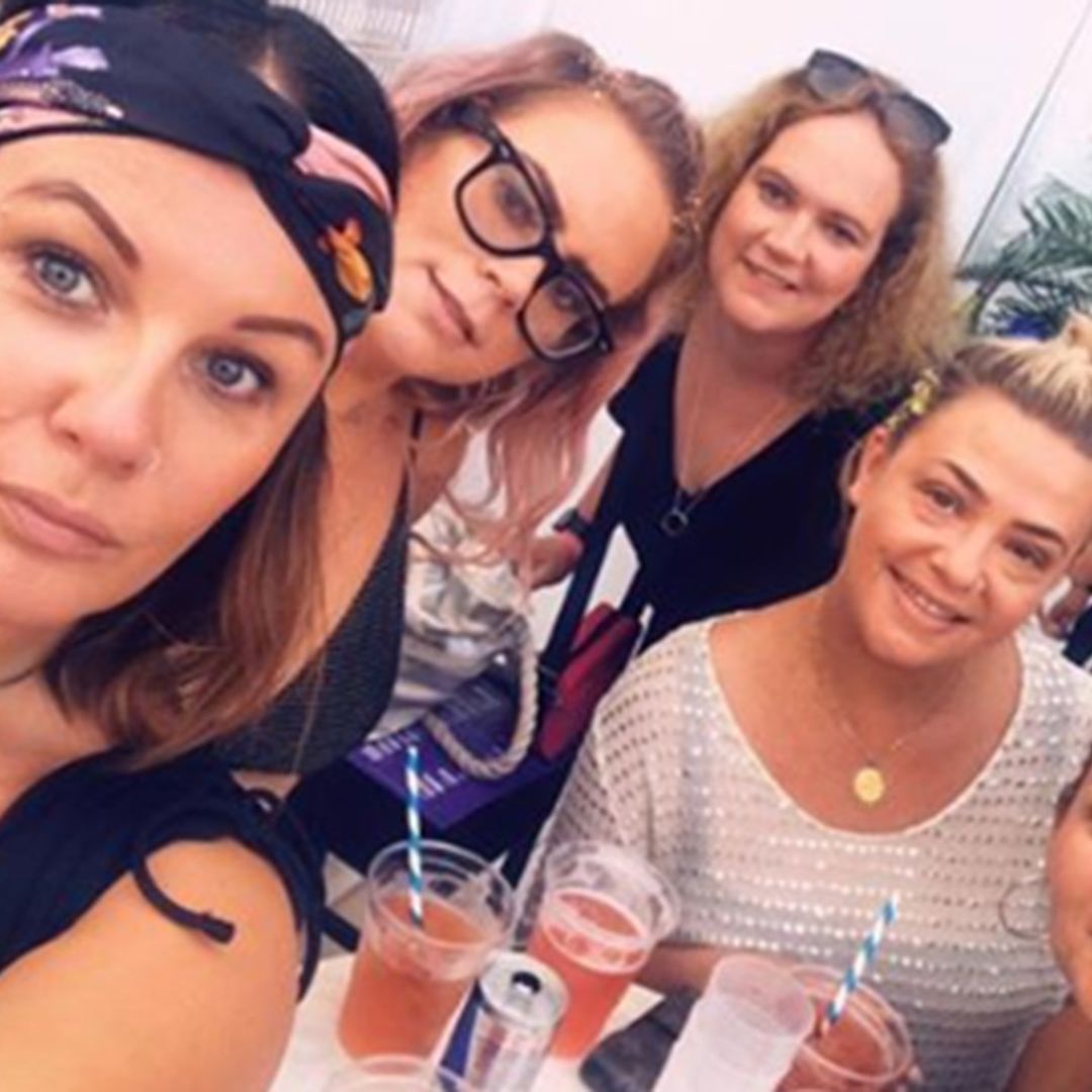 Lisa Armstrong shares fun-filled 'girls on tour' holiday snaps from Ibiza