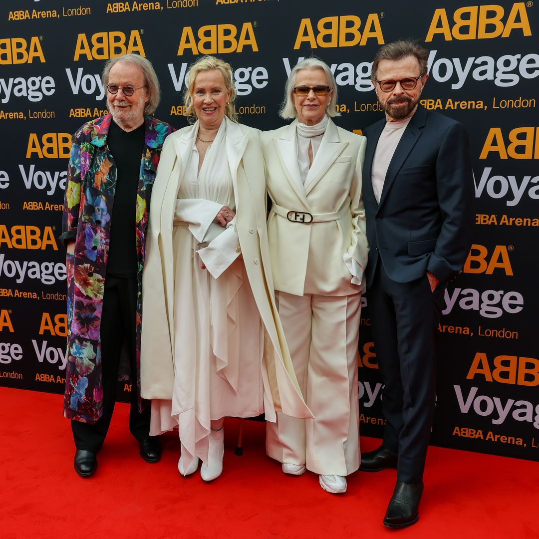 ABBA at the Abba Voyage premiere in May 2022 