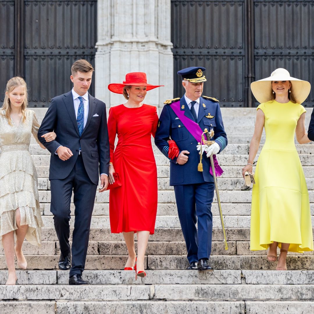 King Philippe pictured with Prince Emmanuel in sweet father-son photo to mark milestone