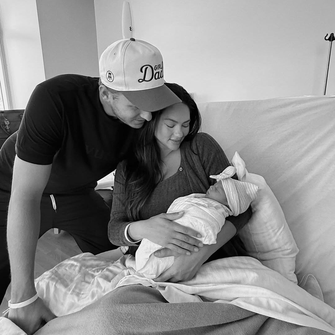 Jared Goff and Christen Harper welcome baby daughter Romy: 'Our hearts are bursting'