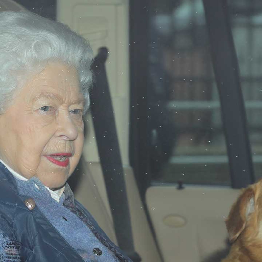 The Queen leaves London with pet dogs to start early Easter break in Windsor