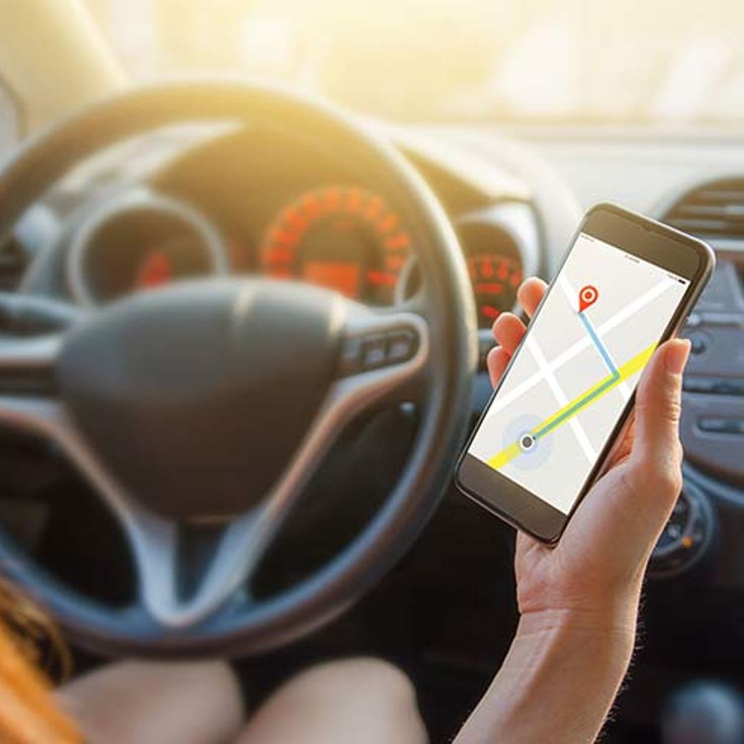 How to use your mobile phone as an in-car sat nav without breaking the law