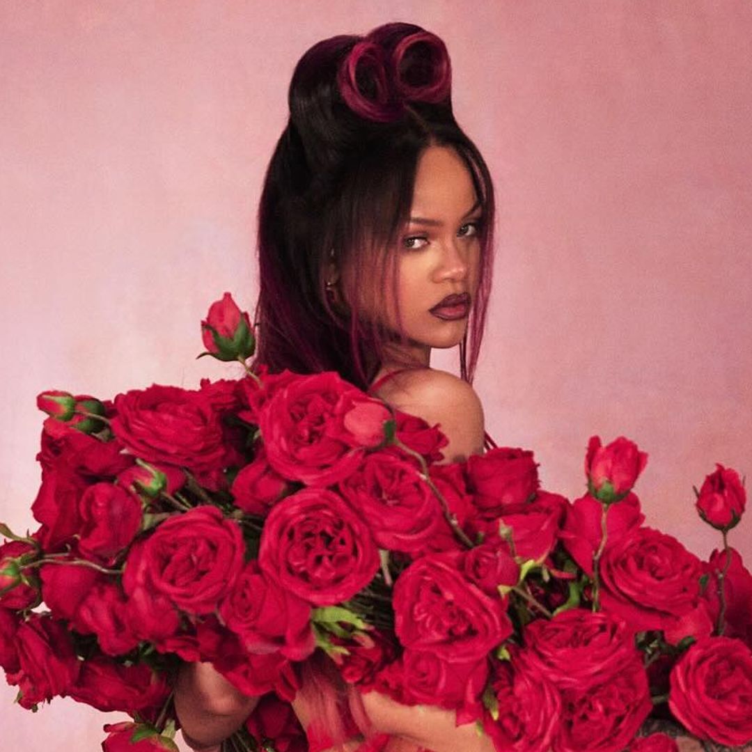 Rihanna champions socks and heels combo in spicy Valentine's Day snaps