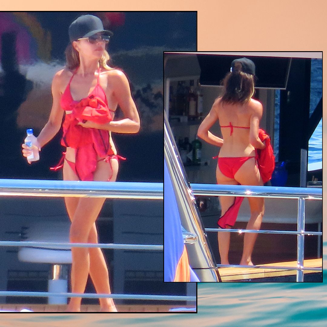 Victoria Beckham's best bikini looks as she turns 50