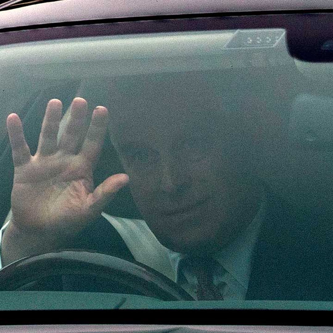 Prince Andrew pictured for the first time after stepping down from royal duties