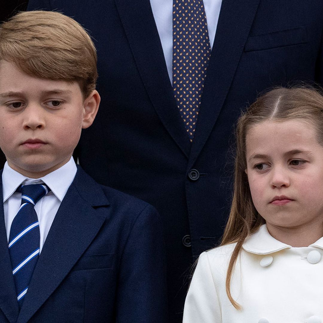 Princess Charlotte puts Prince George in his place in moment you might have missed