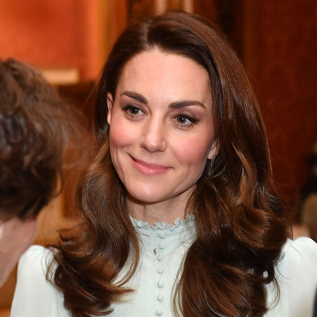 Kate Middleton looks marvellous in mint at Buckingham Palace