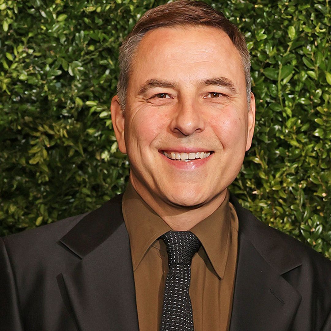 David Walliams poses in incredibly rare photo with son Alfred amid TV break