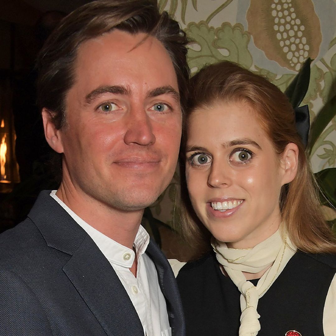 Princess Beatrice's stepson Wolfie helps his mum out at work – see adorable photo