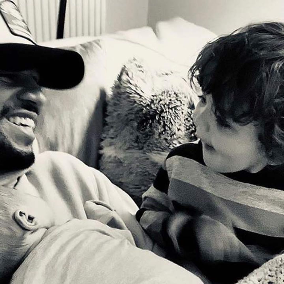 Aston Merrygold's latest photo of his sons leaves him in tears