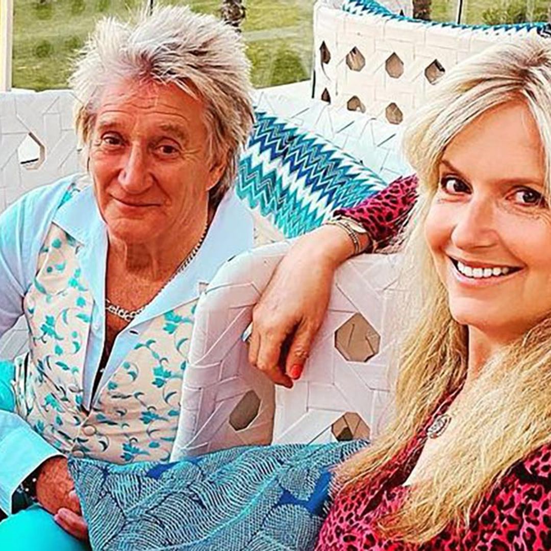 Penny Lancaster and Rod Stewart's romantic celebration on their 14th wedding anniversary