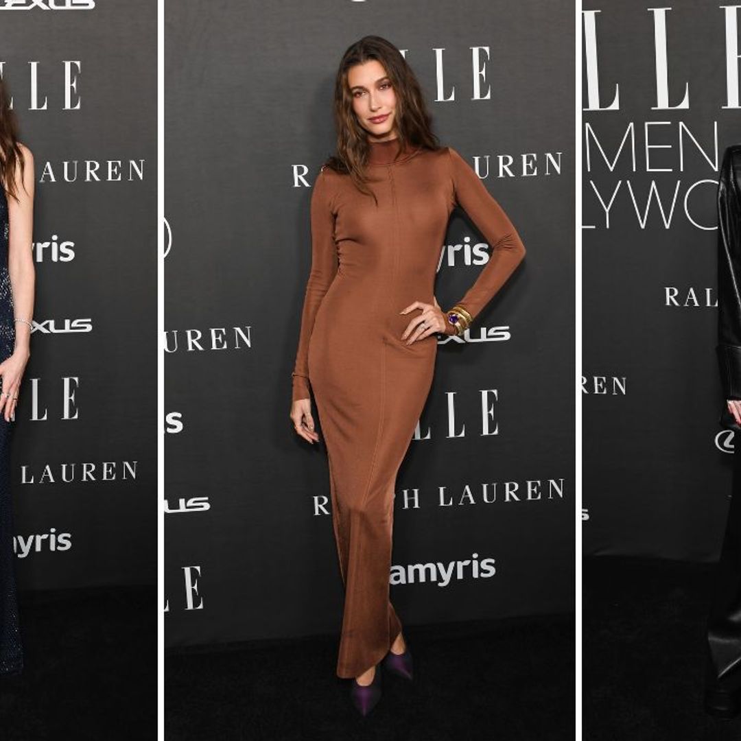 Hailey Bieber, Sydney Sweeney and Anne Hathaway lead the glamour at the Elle Women in Hollywood 2022 celebration