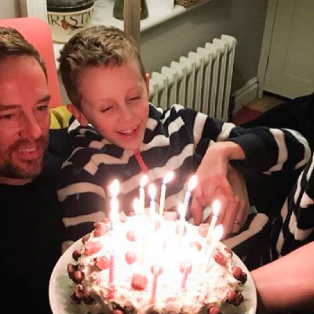 Simon Thomas writes emotional letter to his son on first birthday without wife