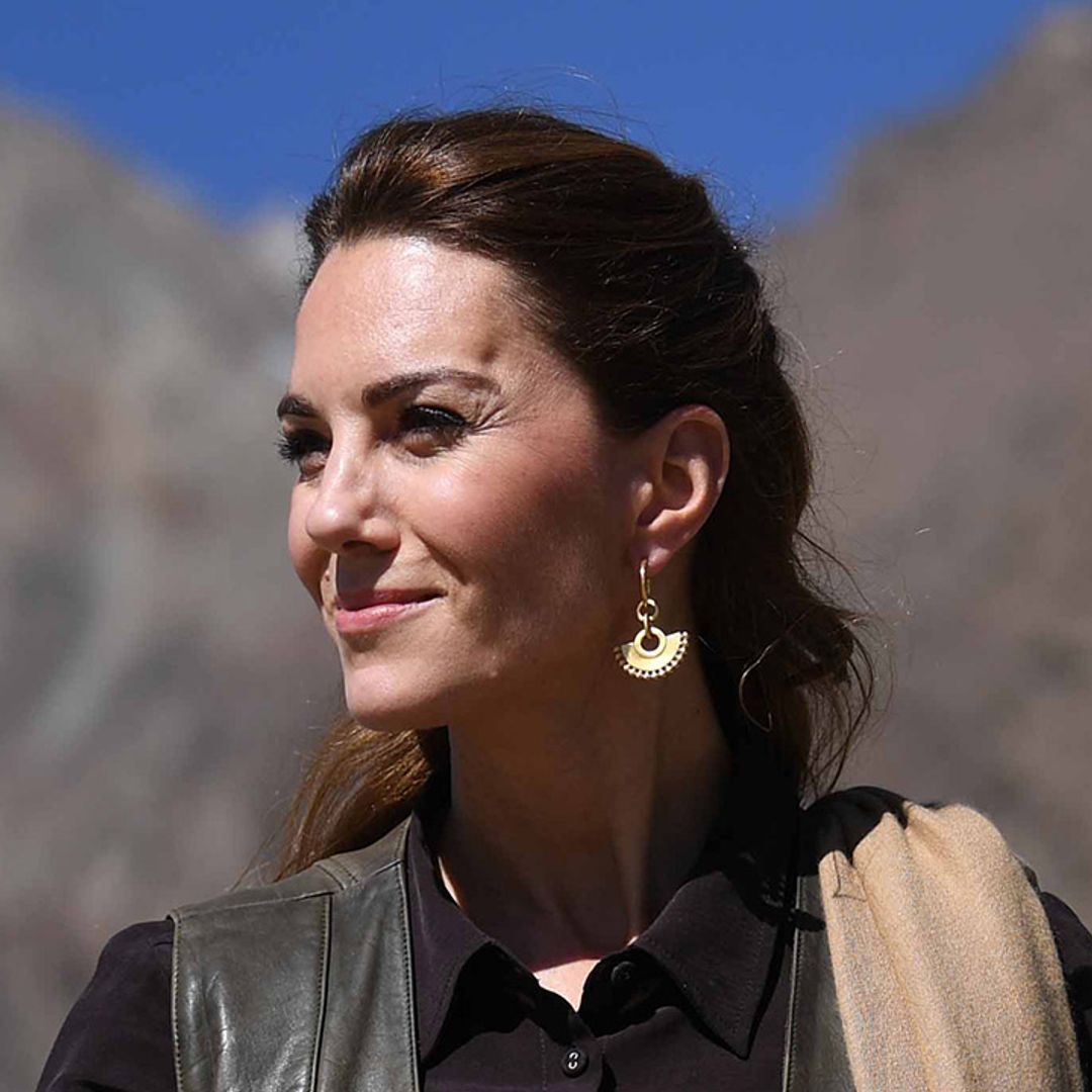 The mystery behind Duchess Kate's mountain visit outfit – her shirt was actually a dress!