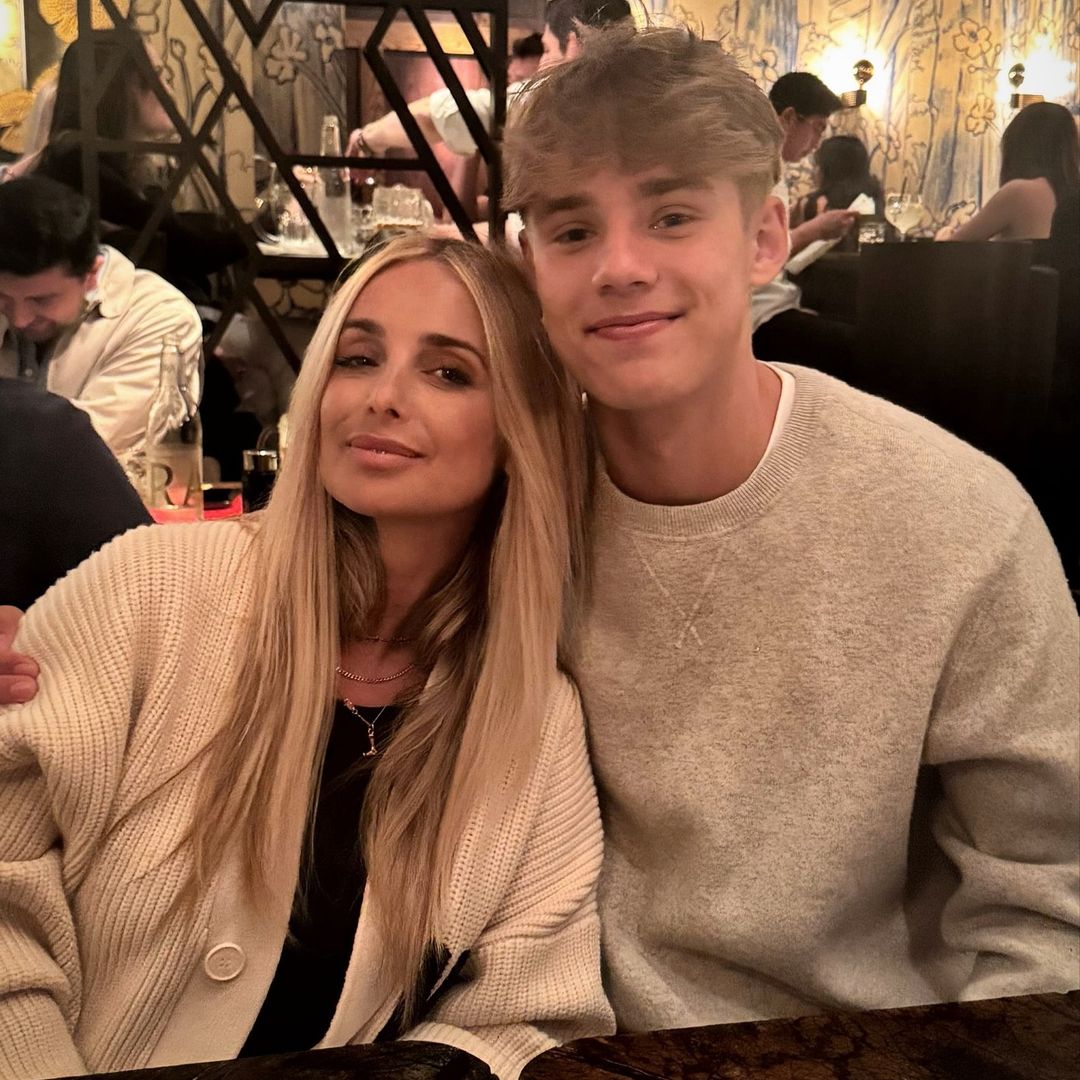 Louise Redknapp bursting with pride over towering teen Beau's future in 'special' update