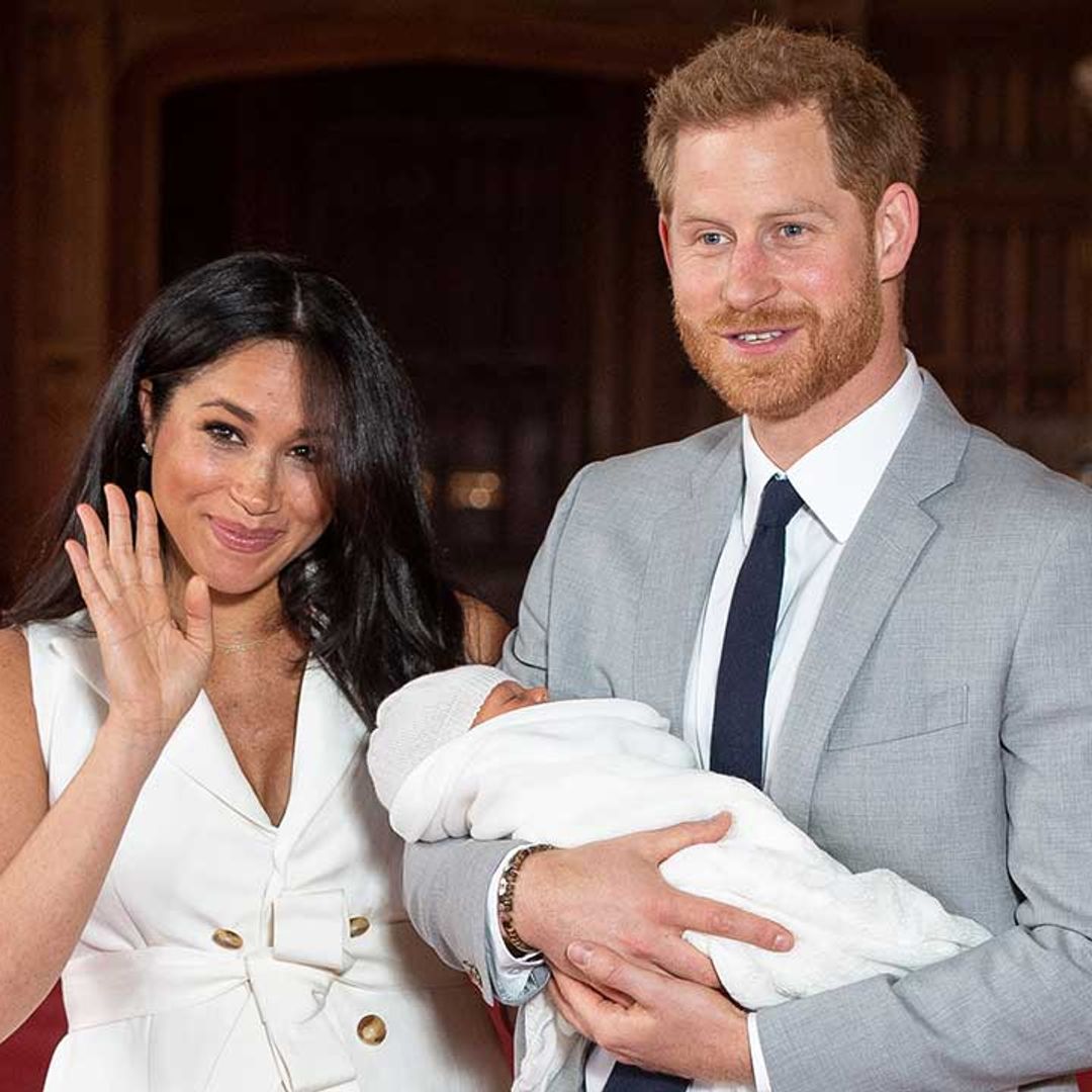 The one thing you didn't see during baby Archie's photocall