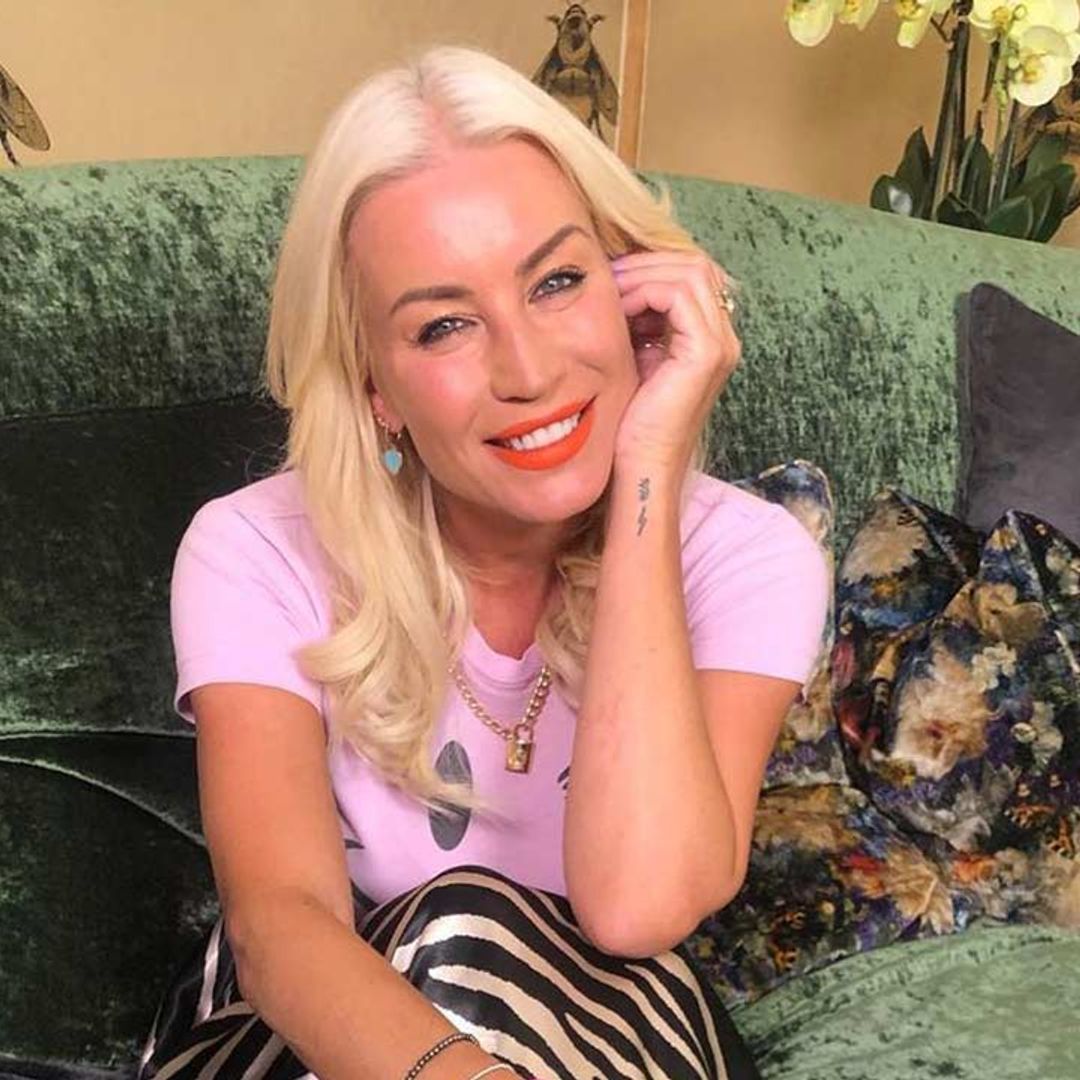 Denise Van Outen transforms home into night club in epic video