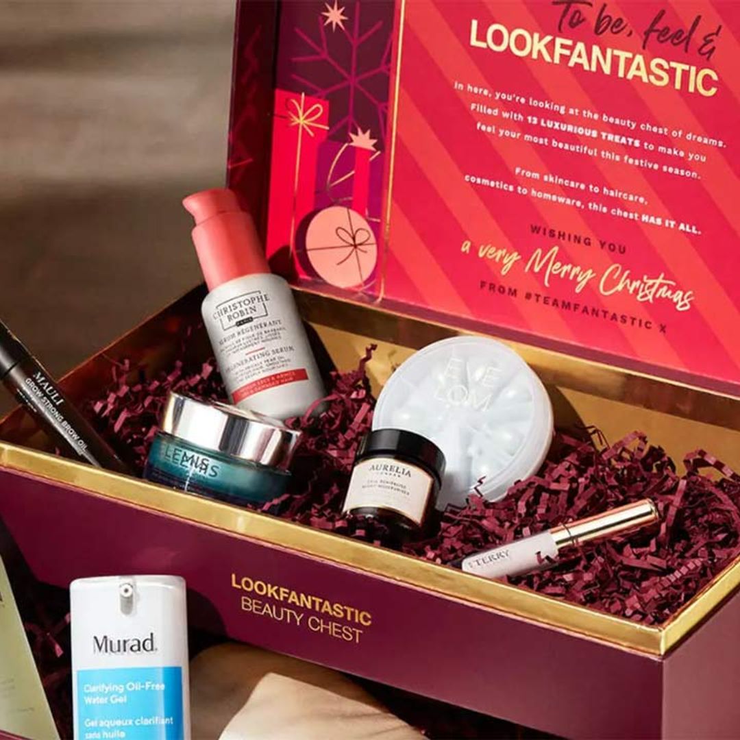 LookFantastic's epic Beauty Chest returns for 2021 and it features 13 luxury products