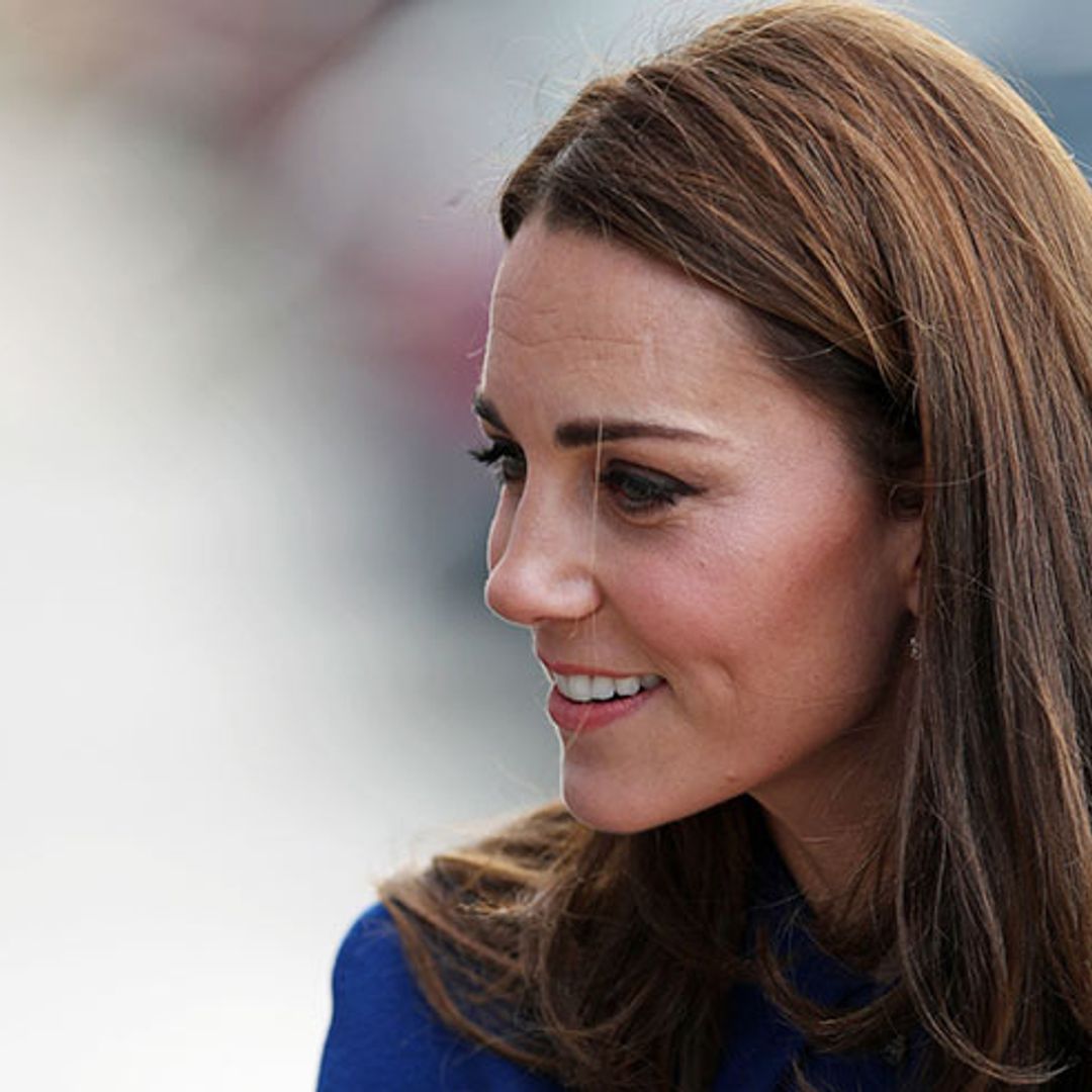 Blue Beauty! Kate stuns in the coat dress of dreams on visit to Rotherham