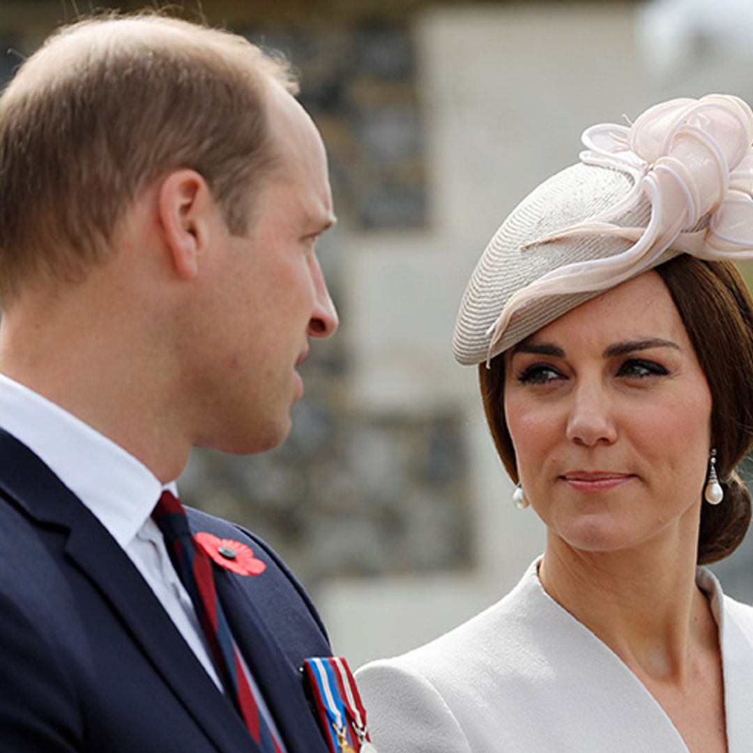 Prince William and Kate join royal family for church service during their summer break