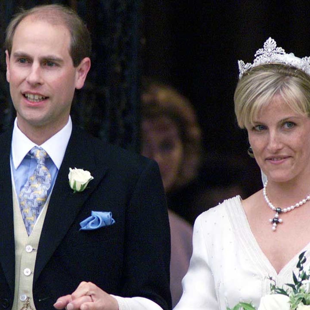 Why Prince Edward and the Countess of Wessex didn't kiss publicly on their wedding day