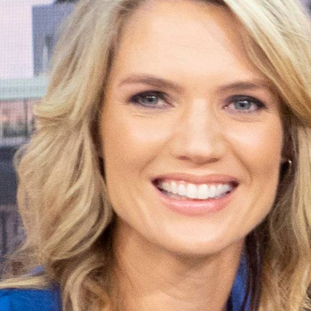 Charlotte Hawkins wears the most gorgeous off-the-shoulder top – and trust us, you will want it ASAP
