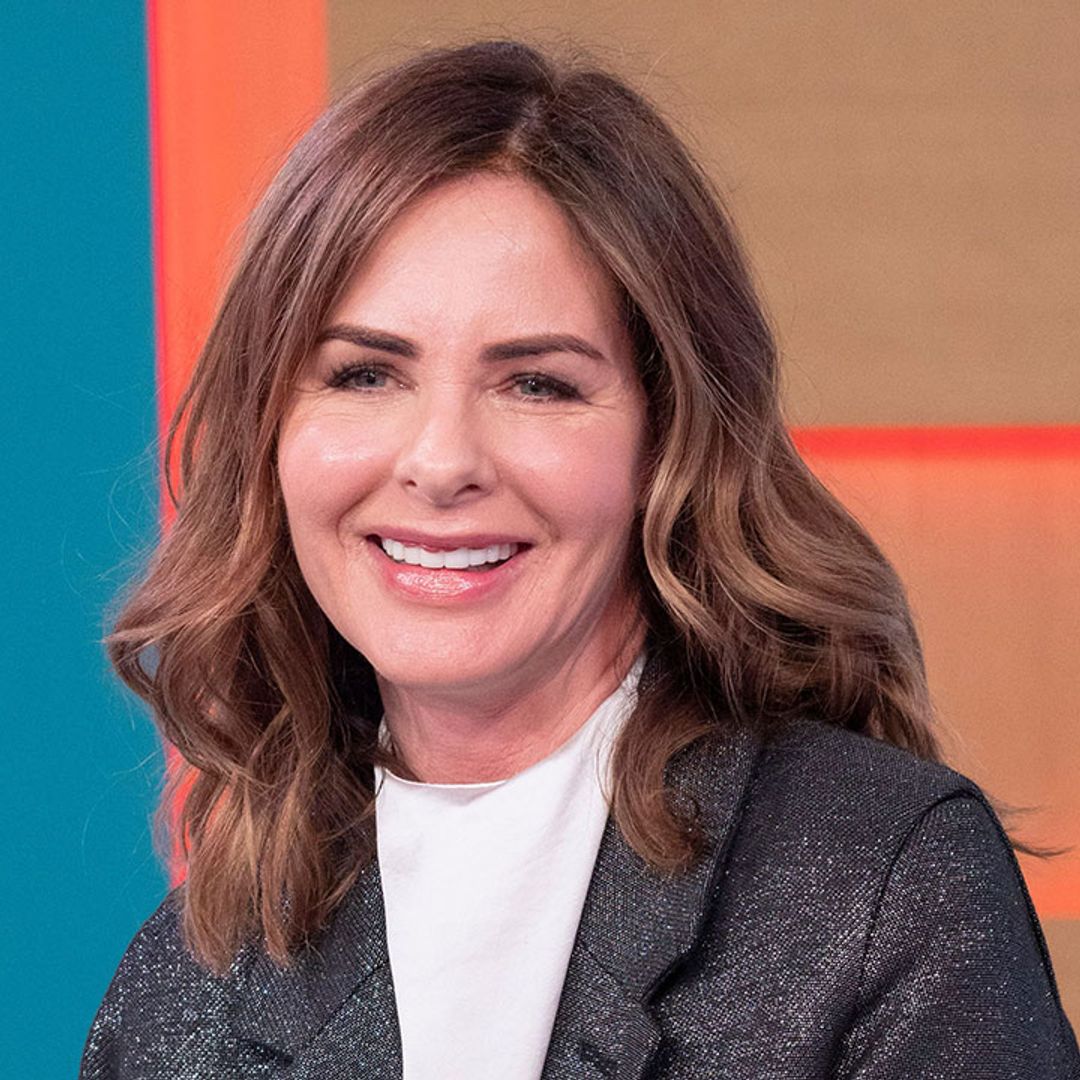 Trinny Woodall's fans stunned as her partner walks naked into her livestream!