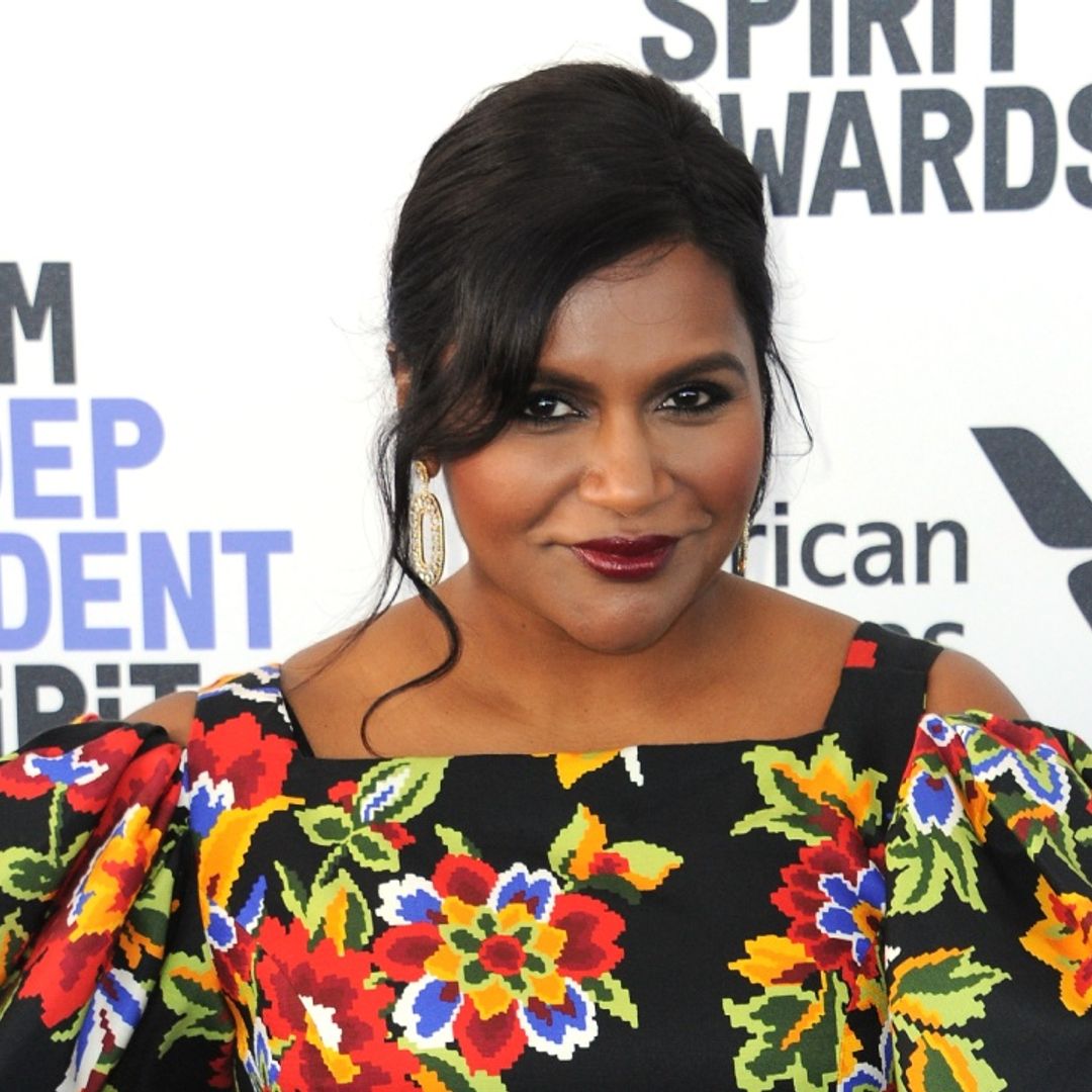 Mindy Kaling's gorgeous look in her dress in enchanting garden photo wows fans