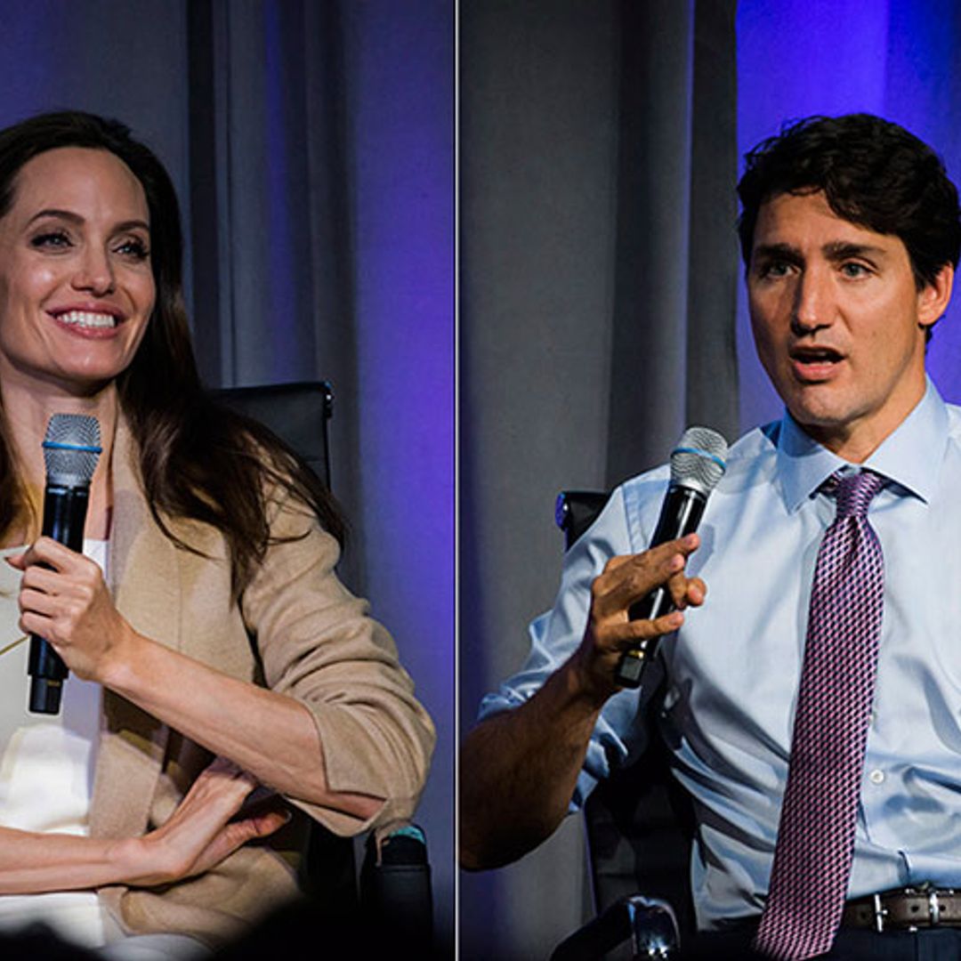 Angelina Jolie and Justin Trudeau open up about their families at Women of the World Summit