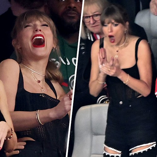 The Super Bowl as told via Taylor Swift's best reactions: Delight, dismay and nail-biting distress